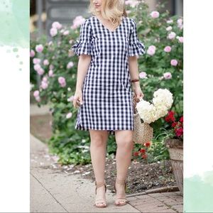 JCREW Gingham Dress, Size Small